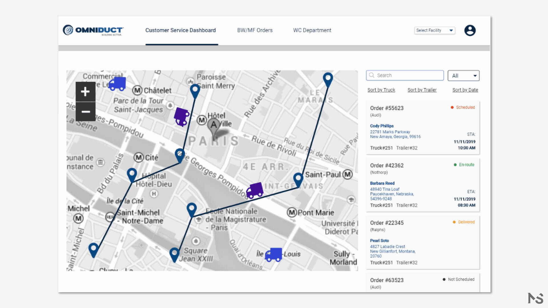 My past projects of SaaS apps